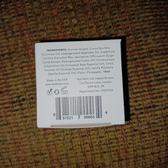 Bali Balm Pineapple Lip Scrub - Picture 4 of 4